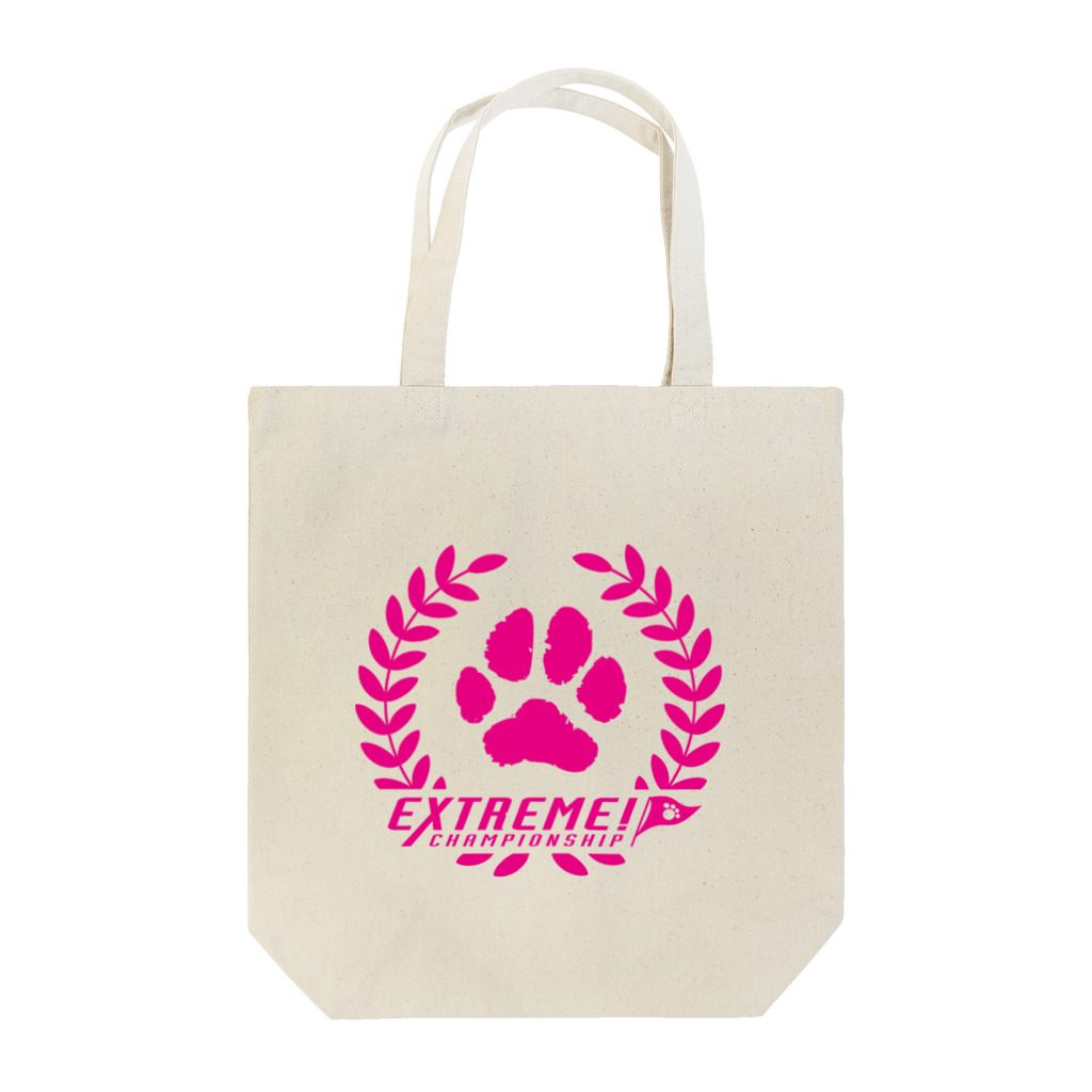 ドッグライフプランはしもとのドッグスポーツ・エクストリーム　ロゴ（丸形） Tote Bag