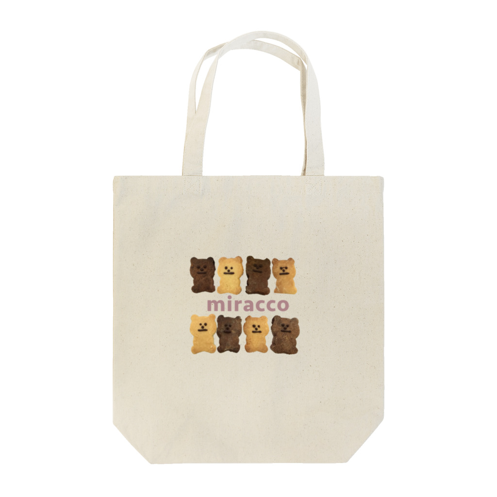 みらっこちゃんのmiraccoちびクッキーさん Tote Bag