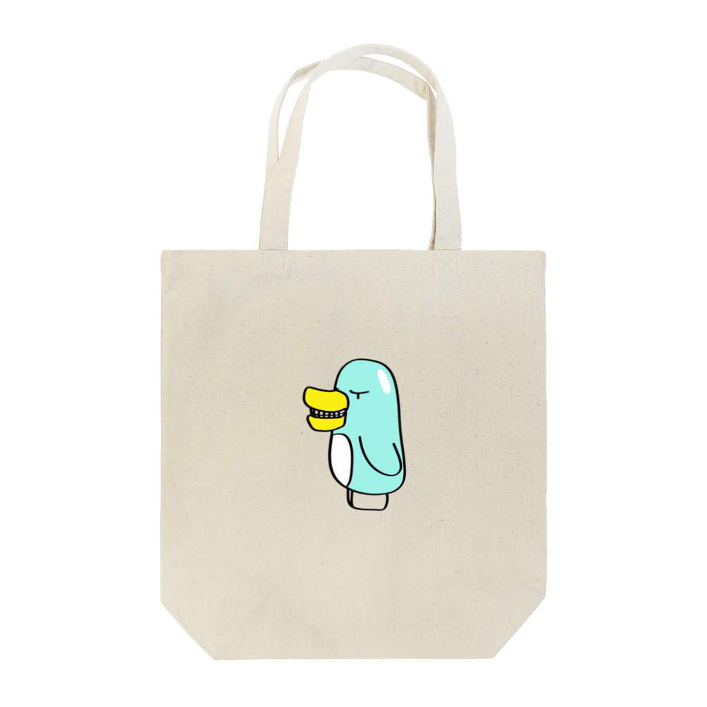 Julia-Allanのなりぺん。金歯が特徴の成金ペンギンです。 Tote Bag