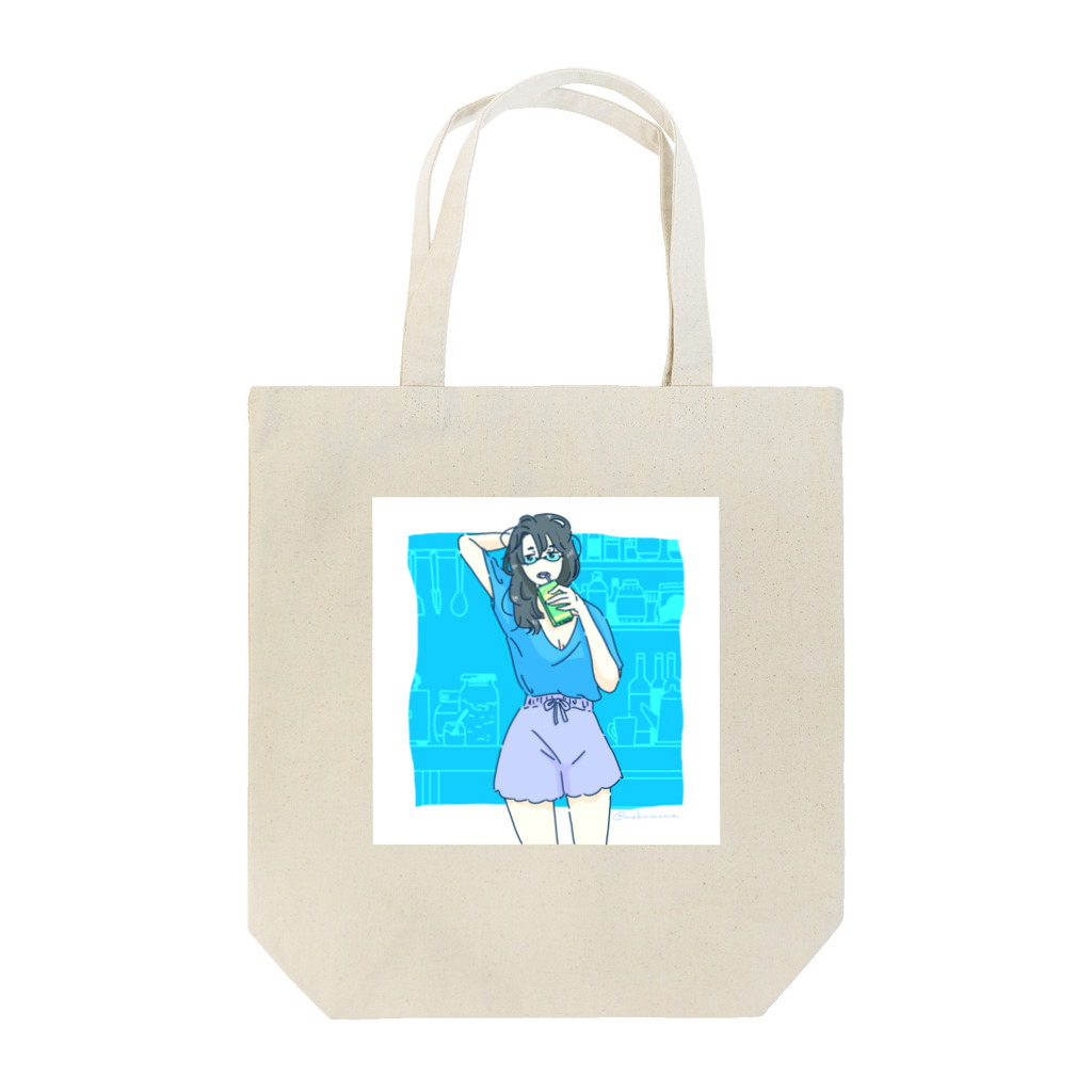 マキノノマの寝起きのお姉さん Tote Bag