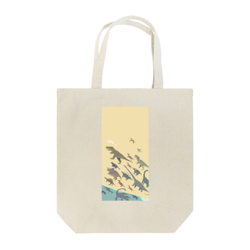 スヤリの恐竜大行進 Tote Bag