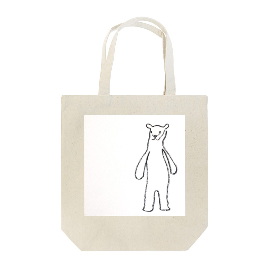 HanaTorantaの一筆書き  白くまくんver. Tote Bag