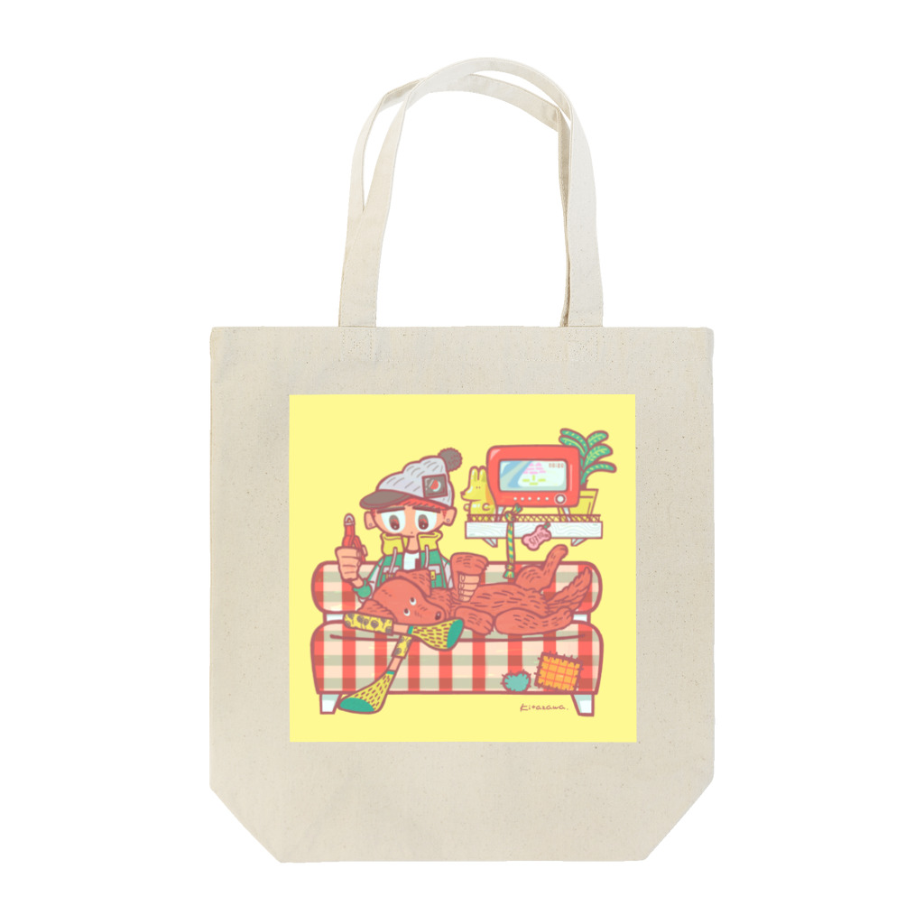 ニウハイスーカの犬の爪切り＿きいろ Tote Bag