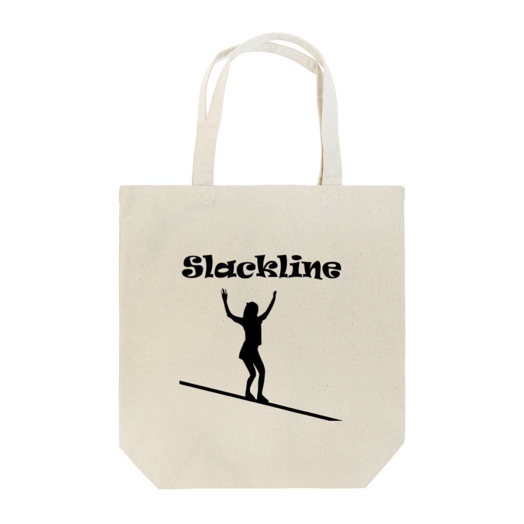 SLACKLINE HUB(スラックライン ハブ)のスラックライン（ウォーク） トートバッグ
