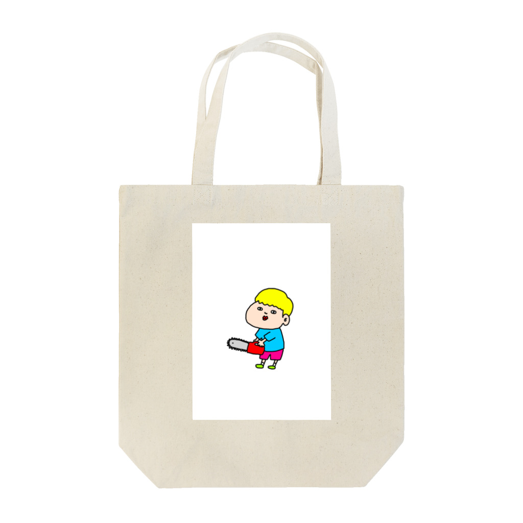 ウメ芸屋のデリバリーチェーンソーくん Tote Bag