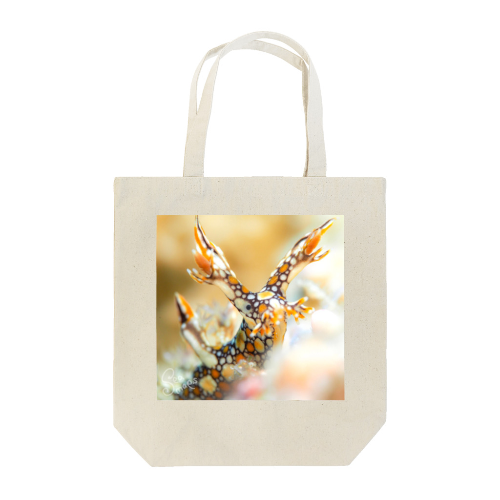 seamapsのヒオドシユビウミウシ Tote Bag