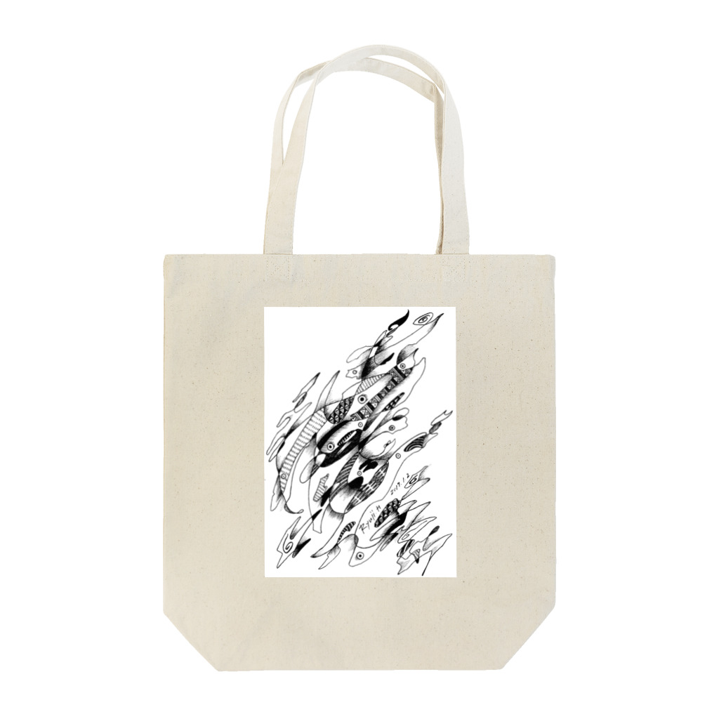 Ryuji HikosakaのFireBall / 火の玉 Tote Bag