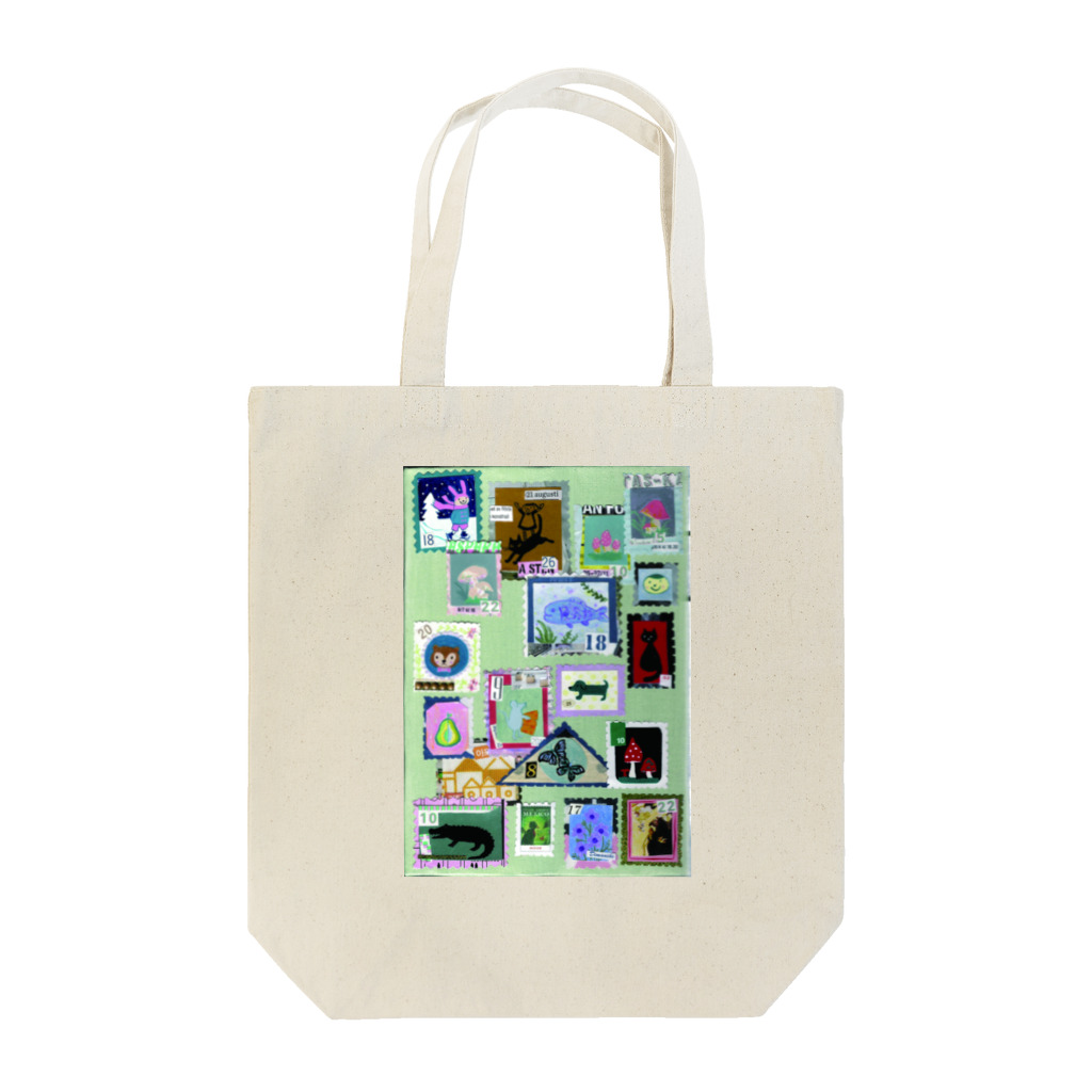 火曜のねこの切手コレクター Tote Bag