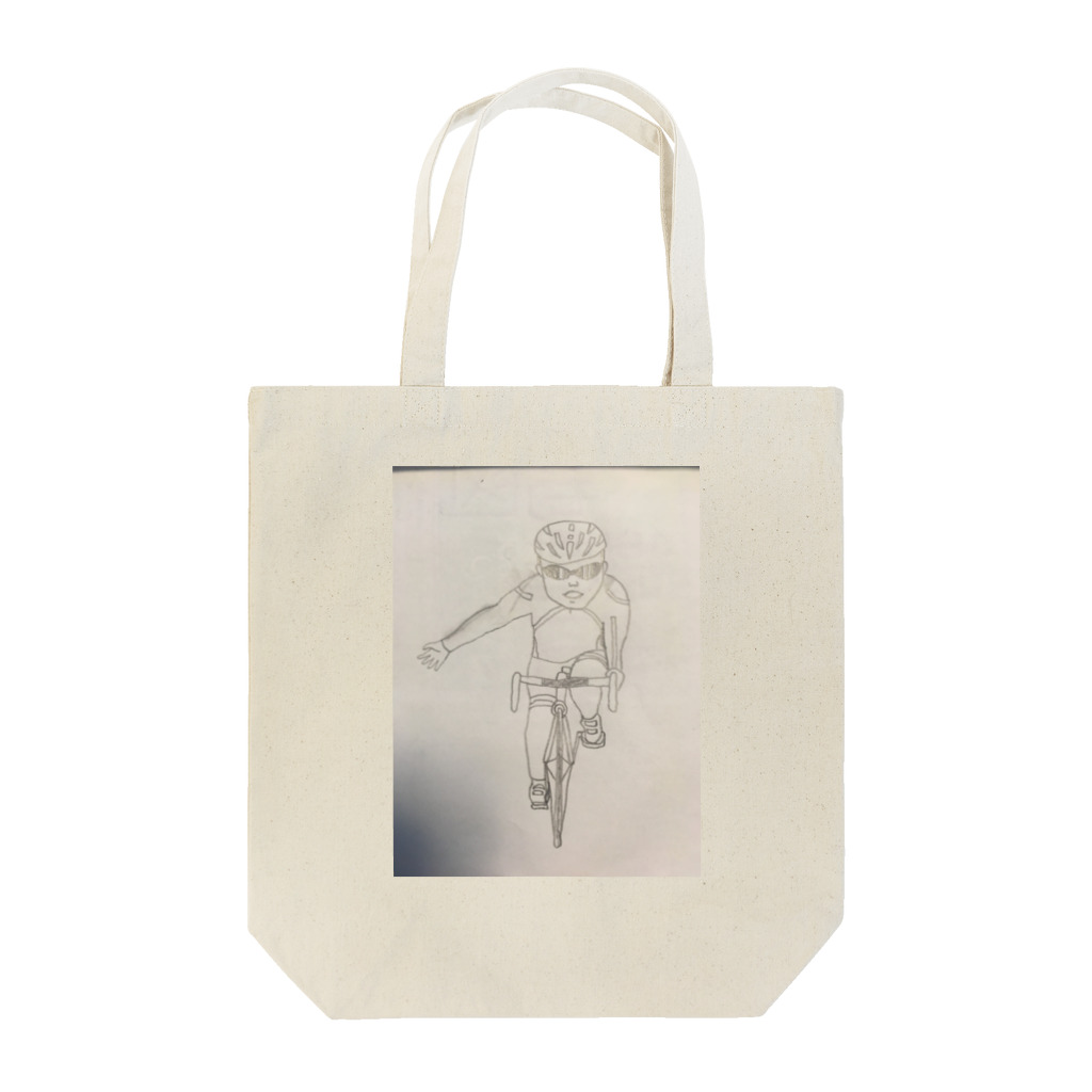 宇宙 清水の安全ライダー足立さん Tote Bag