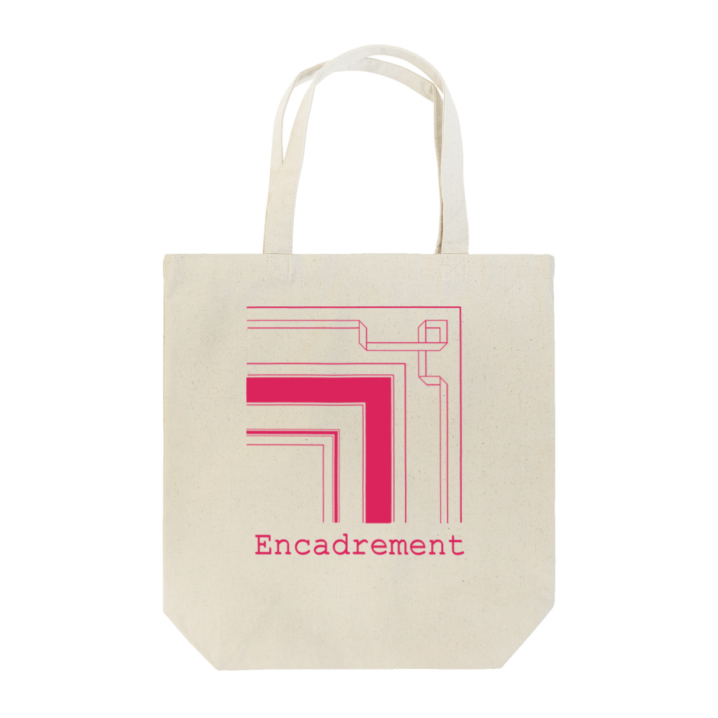 クロネコチャコとフランス額装のショップのEncadrementRose Tote Bag