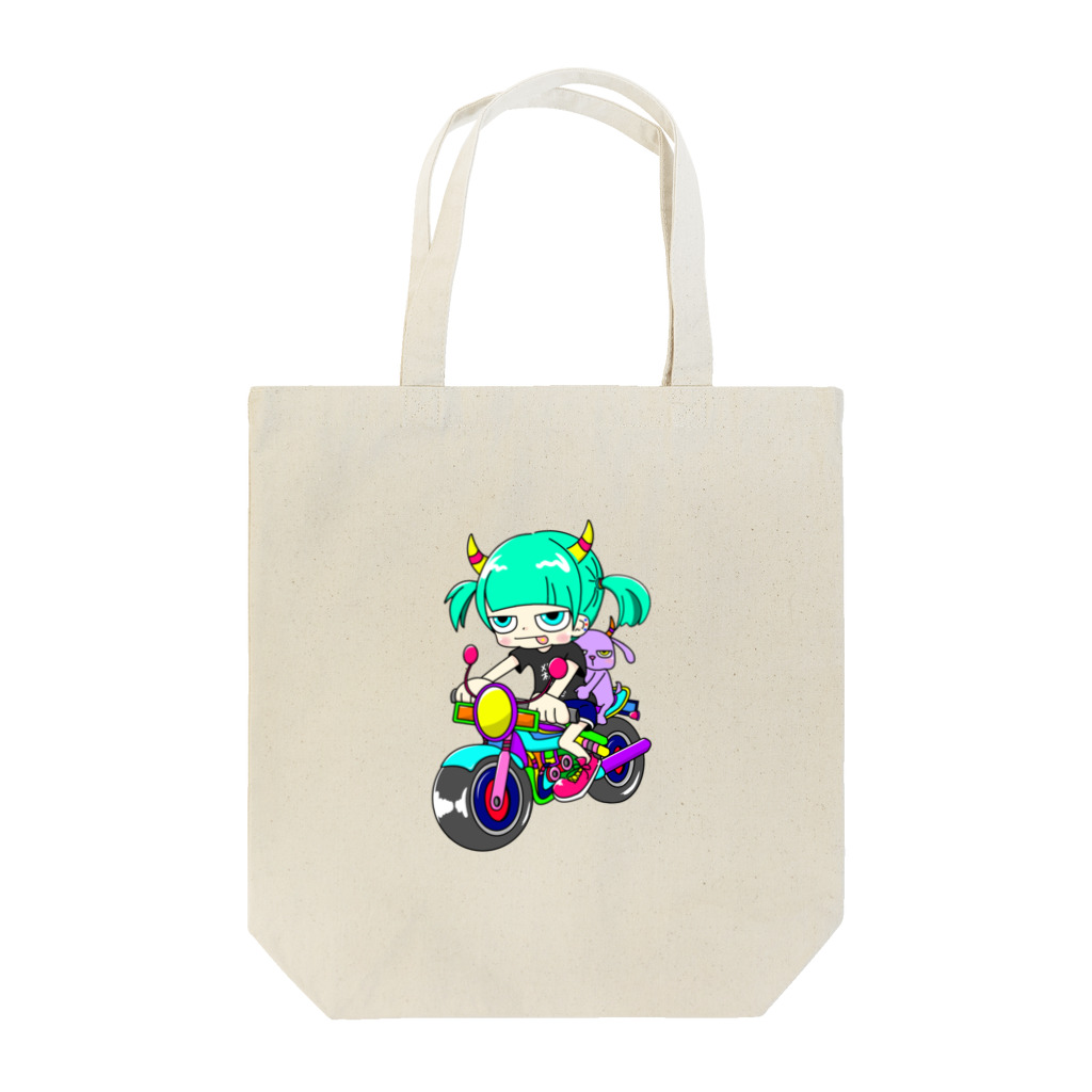 やぎさんぽ ¨̮の補助輪娘 Tote Bag