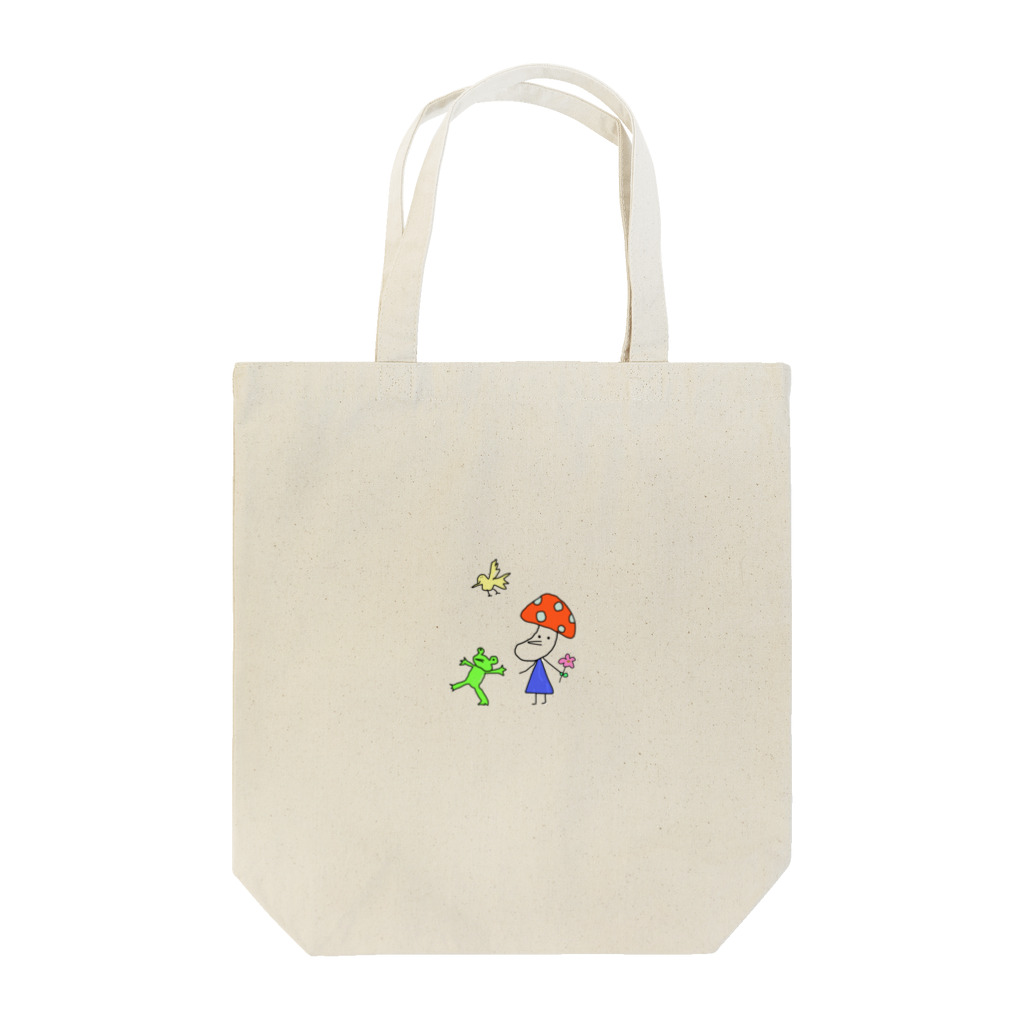 ピチョスハウスの鼻高きのこグッズ（カラー） Tote Bag