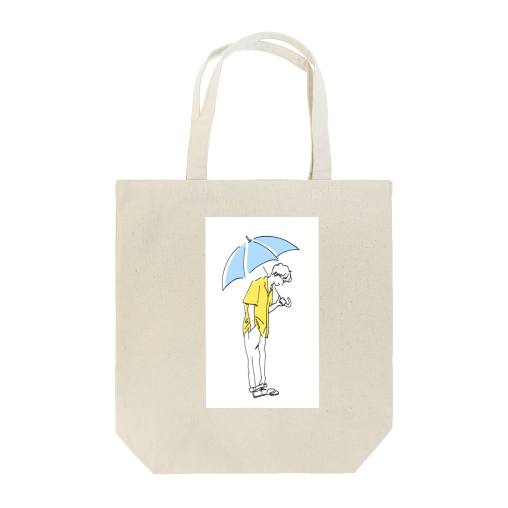 sayako_illustrationの傘 トートバッグ