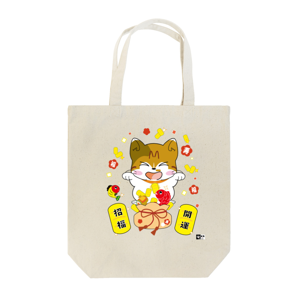 くまおのままの開運✨招きちゃこ　(神社猫ちゃこ) Tote Bag