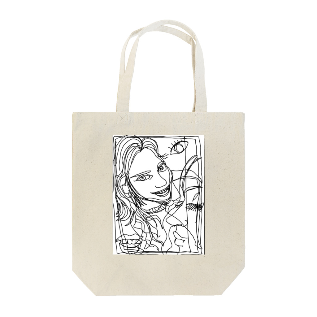 NAOKI1220のmaihikalu,落書き Tote Bag