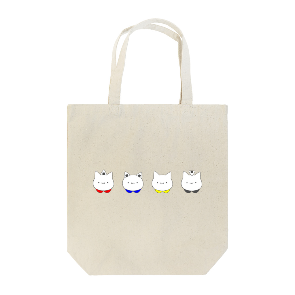 おにぎり先生のこっちを見ているおにぎりまん Tote Bag