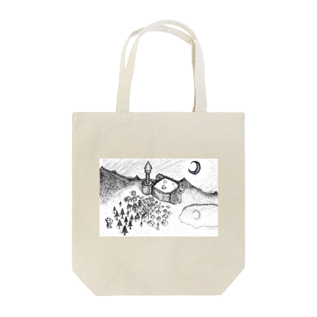 kysaeedの魔法使いKと城 Tote Bag