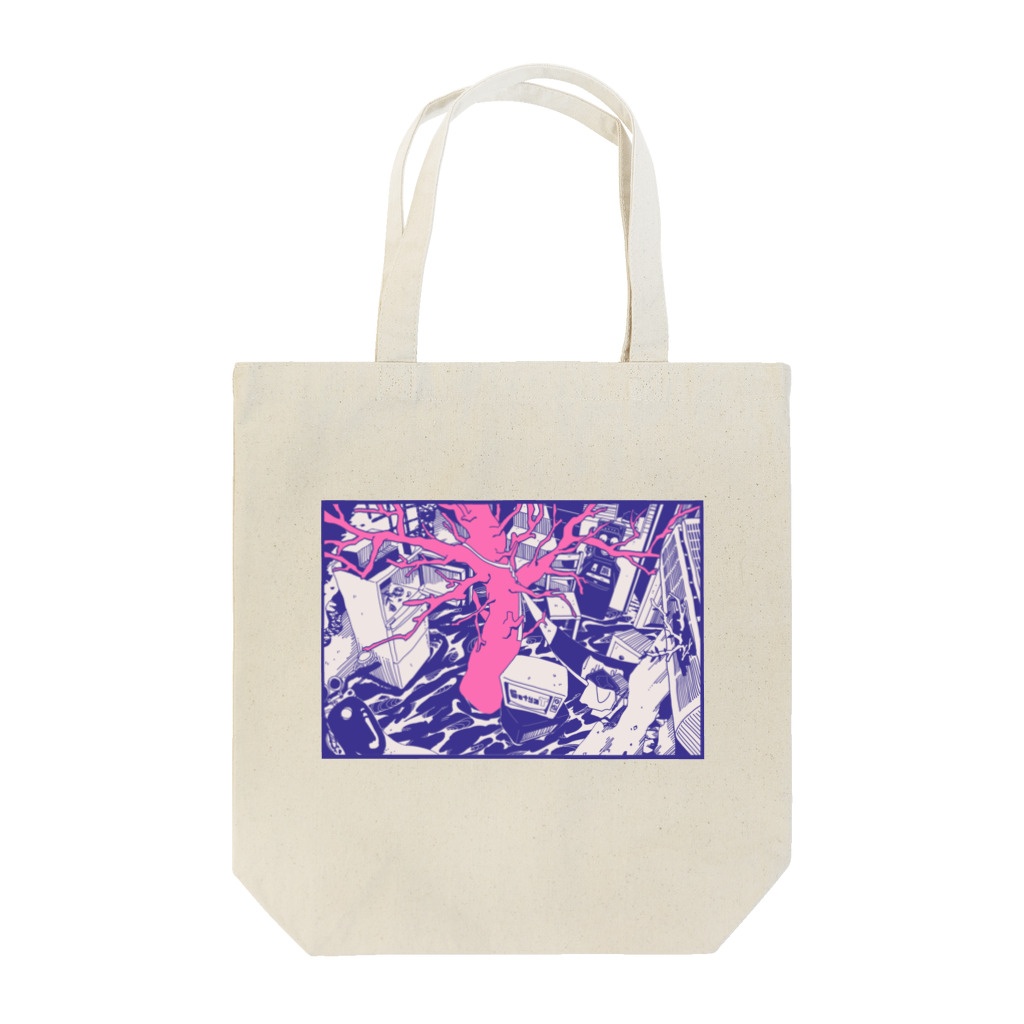 polvereの植木部屋-pink Tote Bag