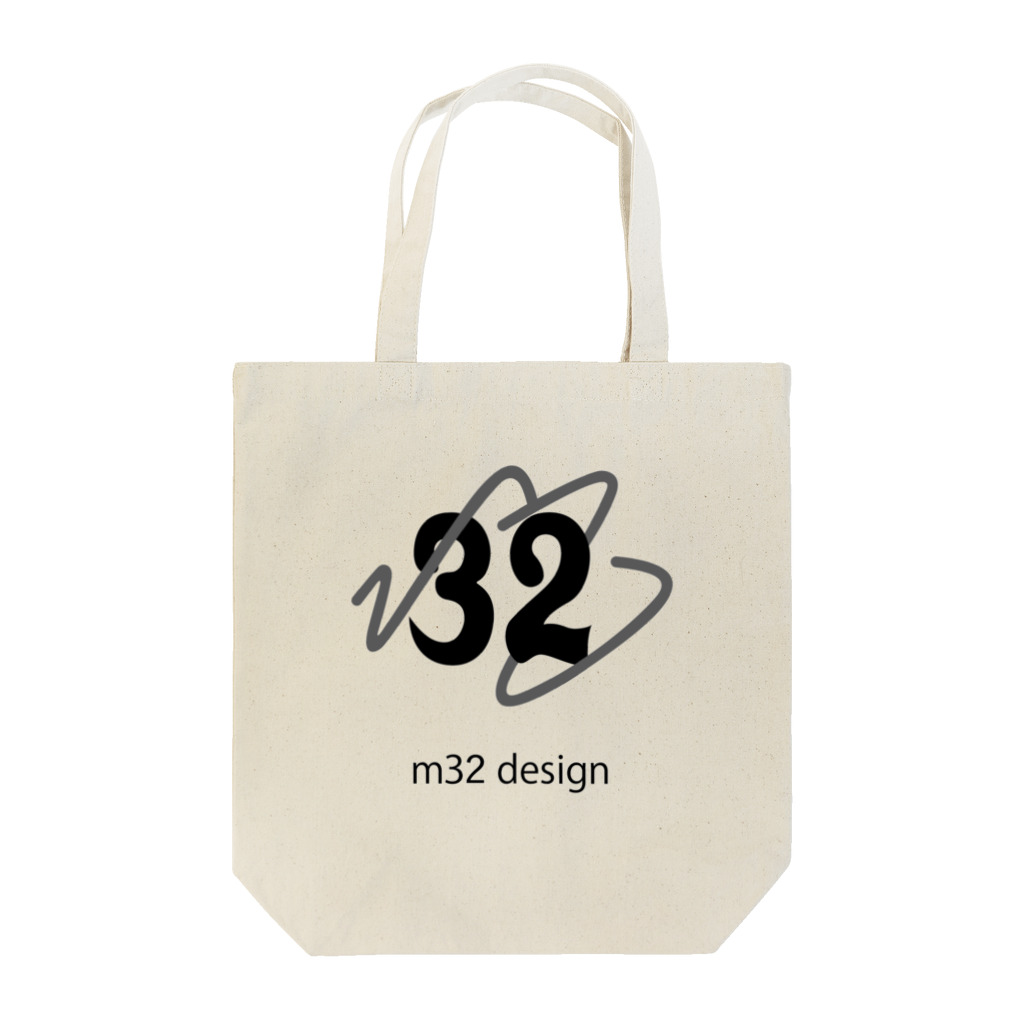 m32 designのm32design ショップロゴ トートバッグ