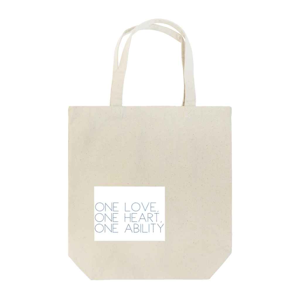 thing_workのone love movement Tote Bag