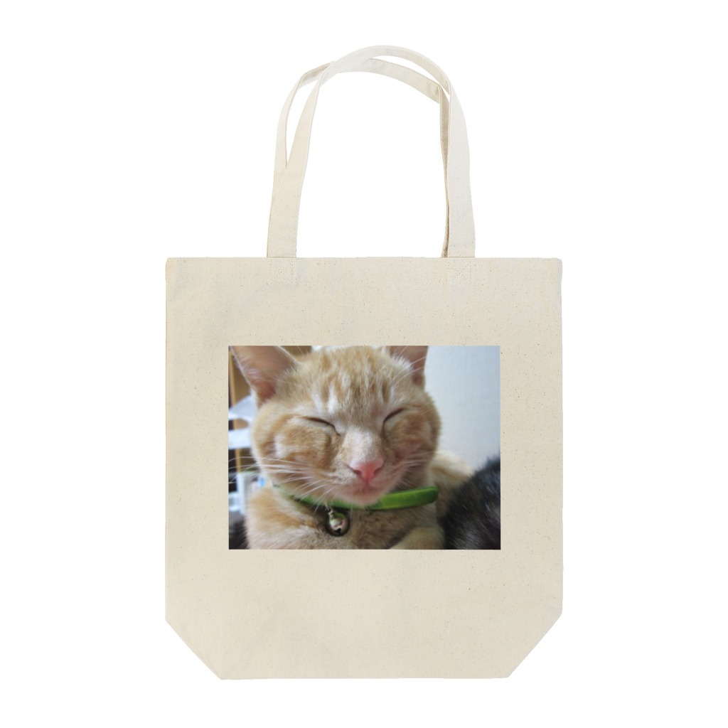 猫充商店のギリ起きてます。はく Tote Bag