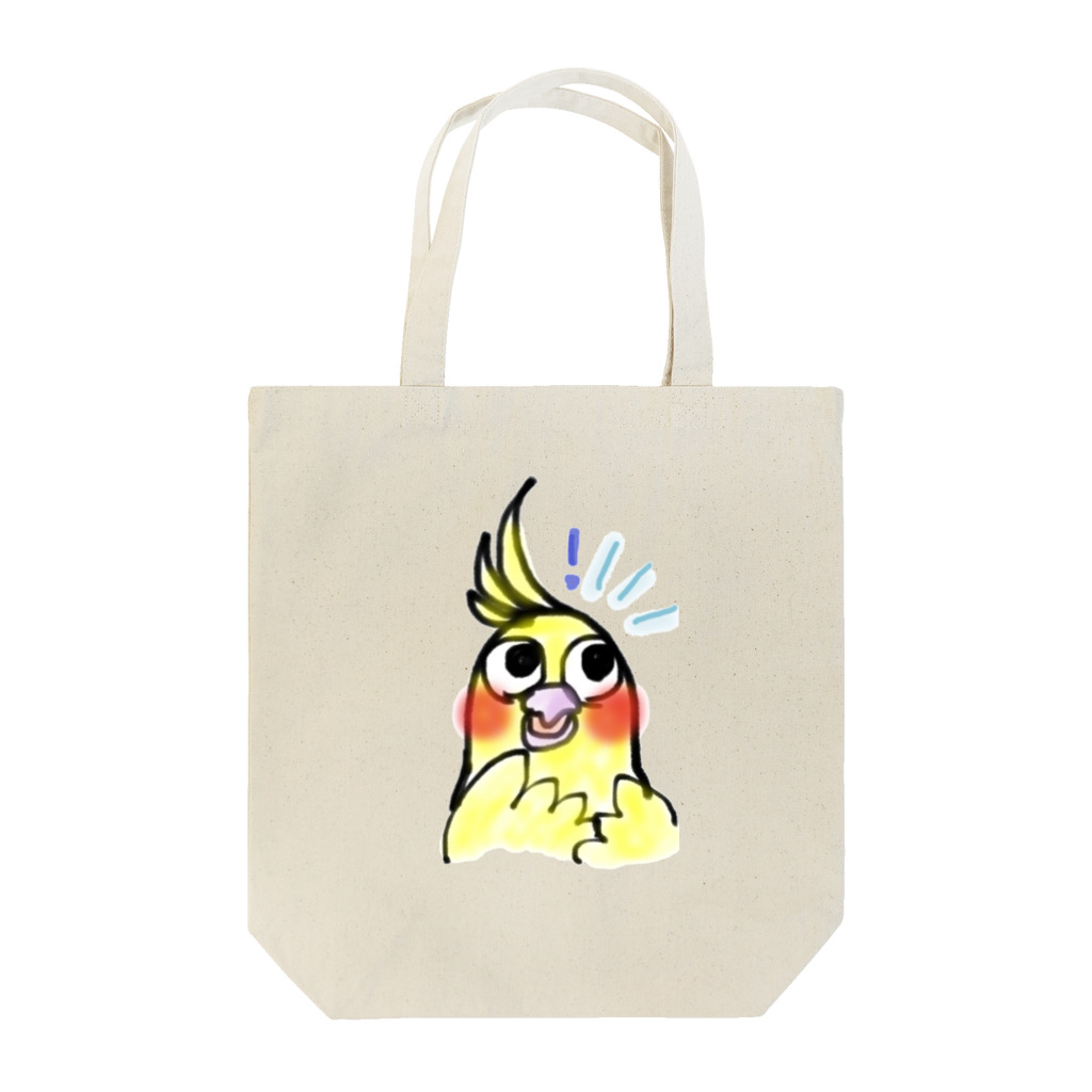 art極楽鳥のオカメインコのルビー Tote Bag