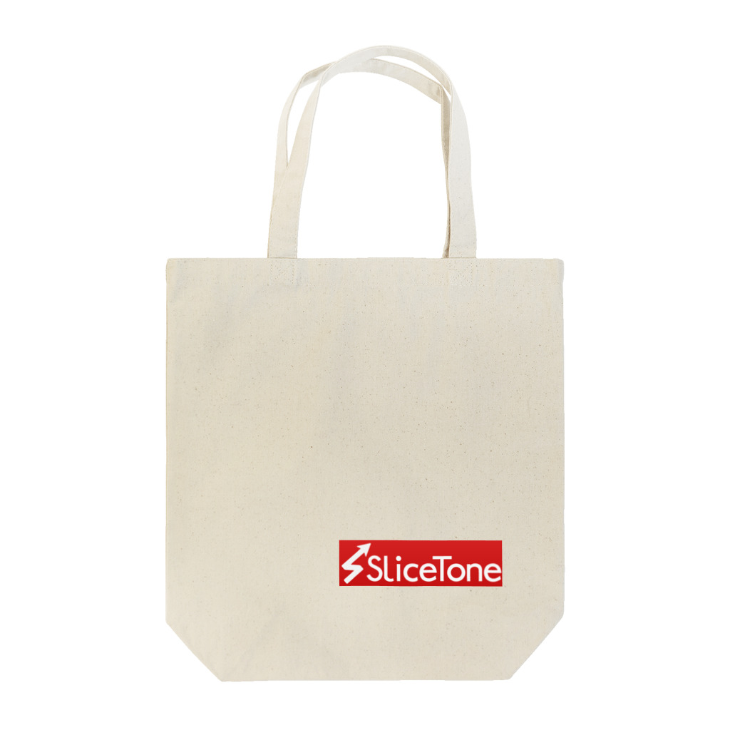 Slicetone OfficialのSlicetone Red Tote Bag