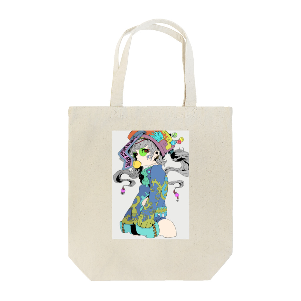 鉄坊独壇場のキョンシー Tote Bag