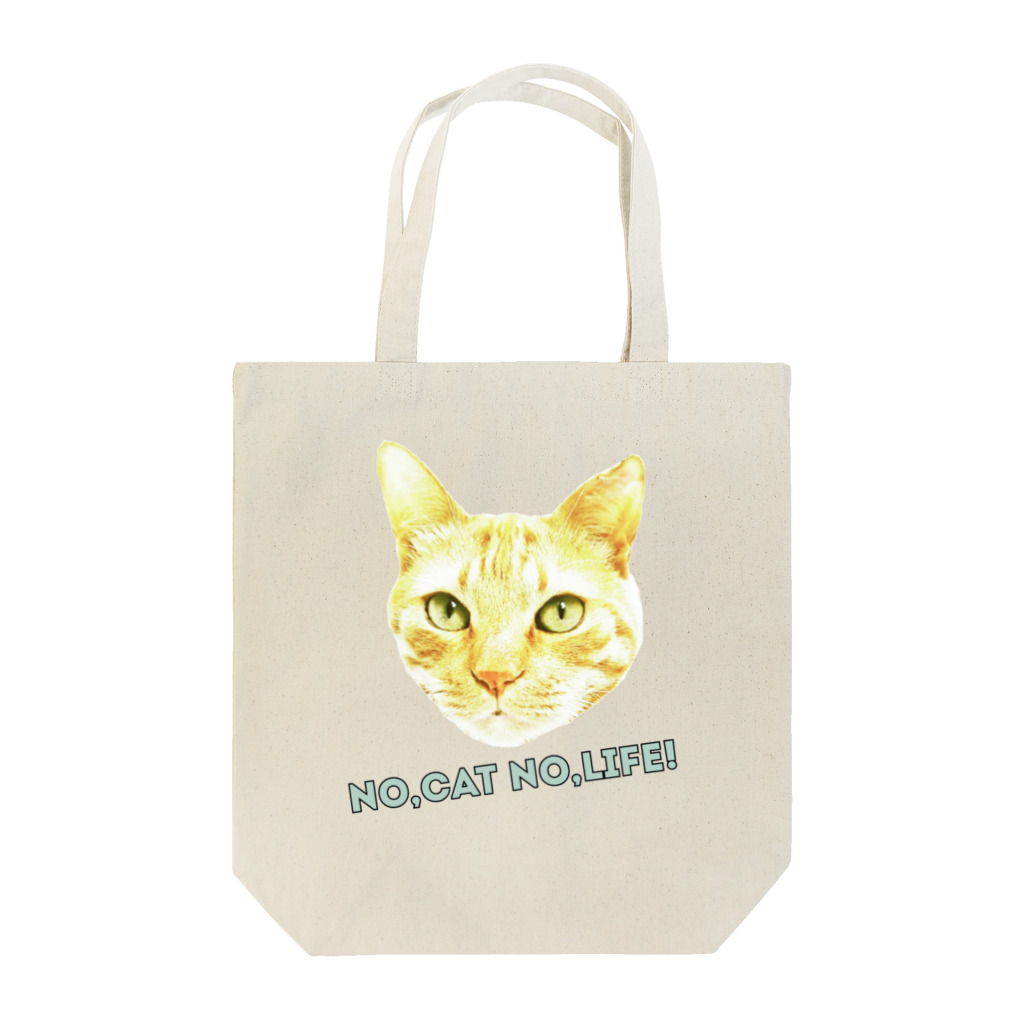 CYA-TO-RAのNO,CAT NO,LIFE! Tote Bag