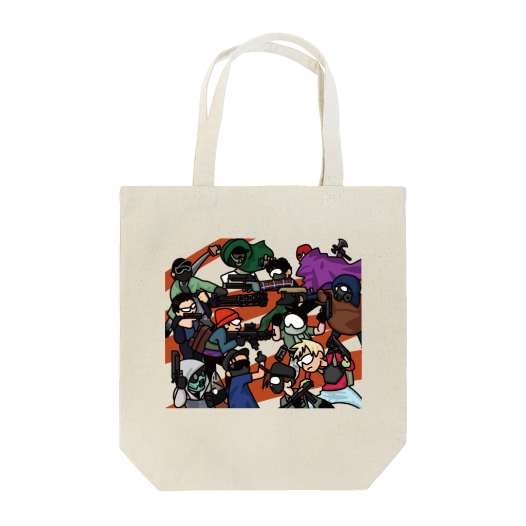 なんでもござれの決戦 Tote Bag