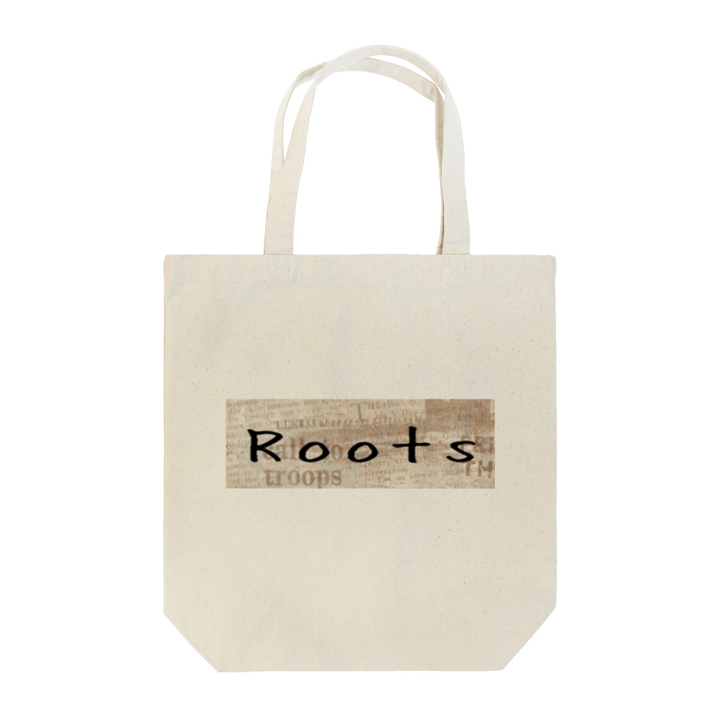Roots by K$のBOX LOGO Tote Bag