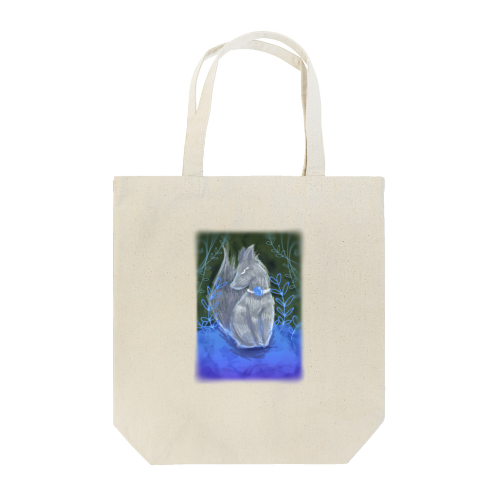 ユルリラの蒼のキツネサマ Tote Bag