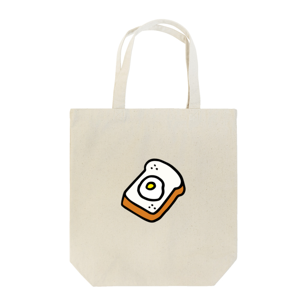 FUKUFUKU=:DESIGNのたまごトースト Tote Bag