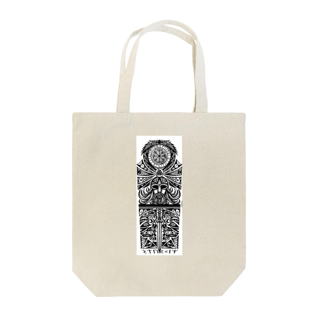 daiki,hiroseのタトゥー風守り神 Tote Bag