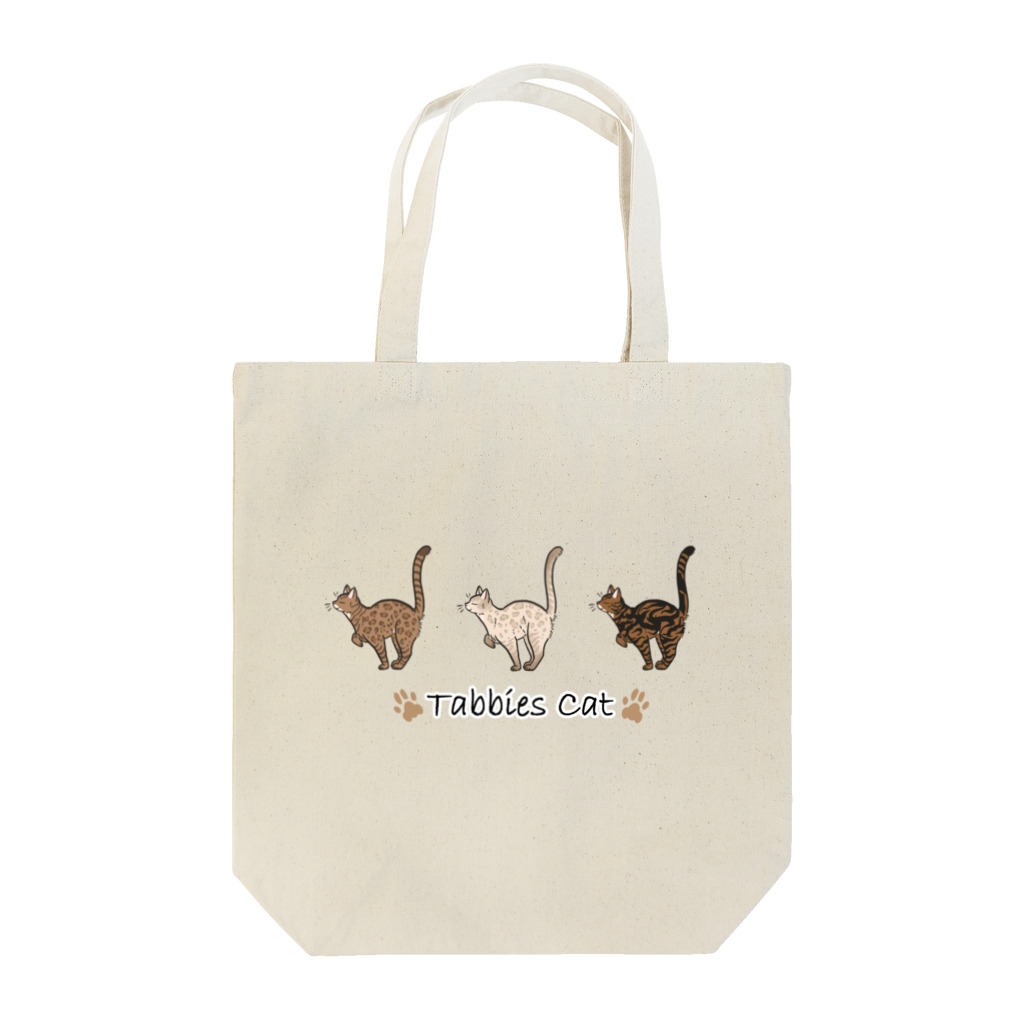 豆つぶのTabbies Cat（ロゼット/ベンガル） Tote Bag