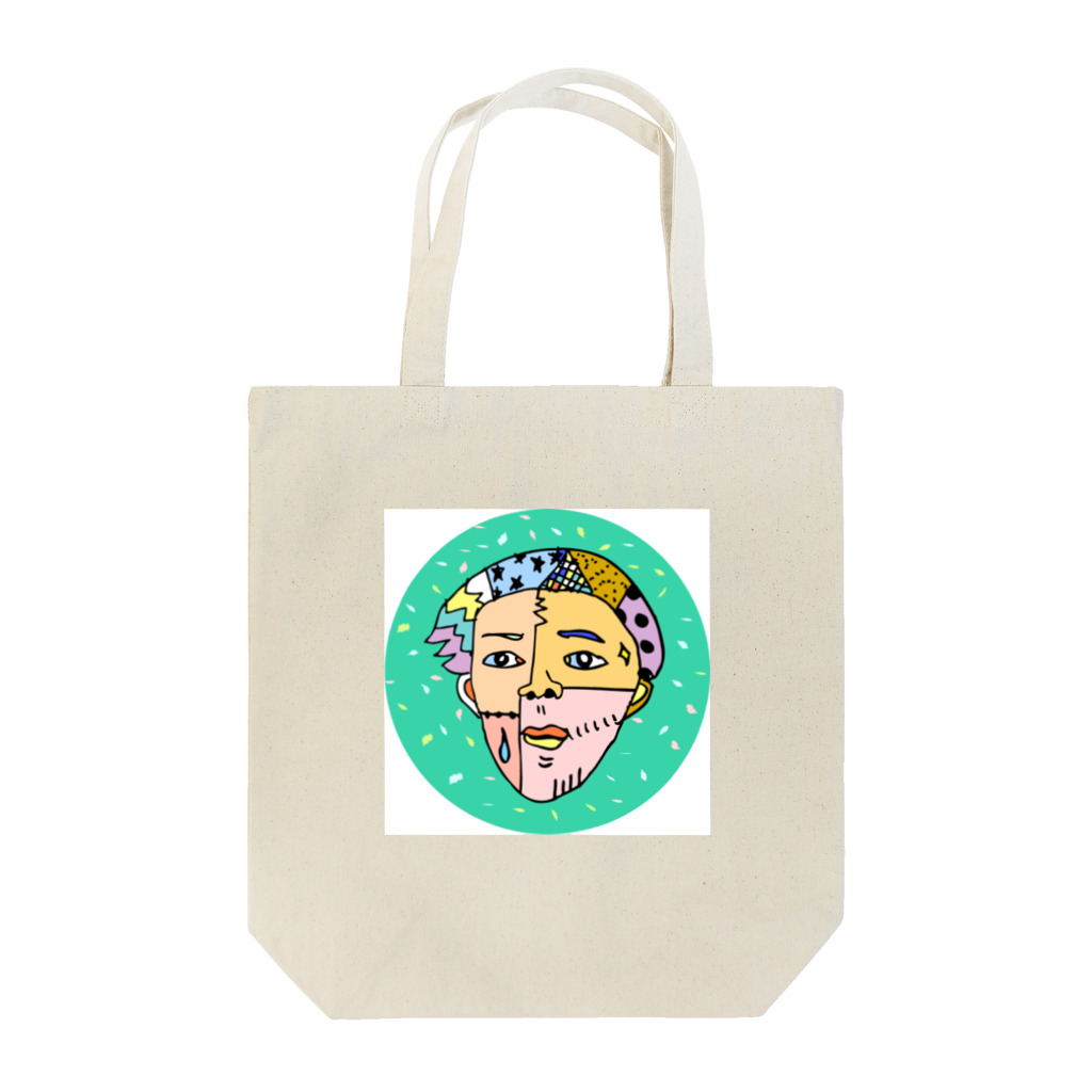 淡くない羊毛。のKAO_003 Tote Bag