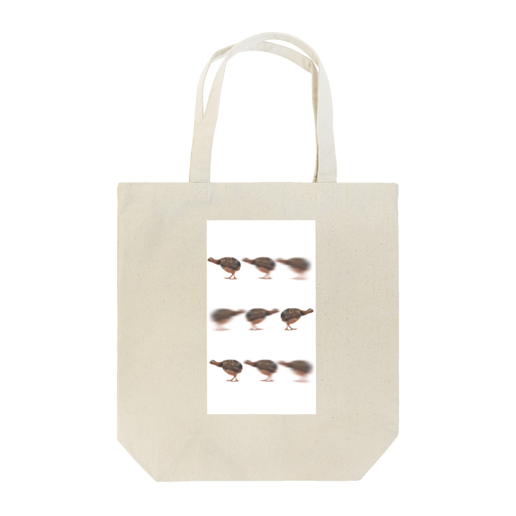 kingyobachiの走れ！うずら Tote Bag