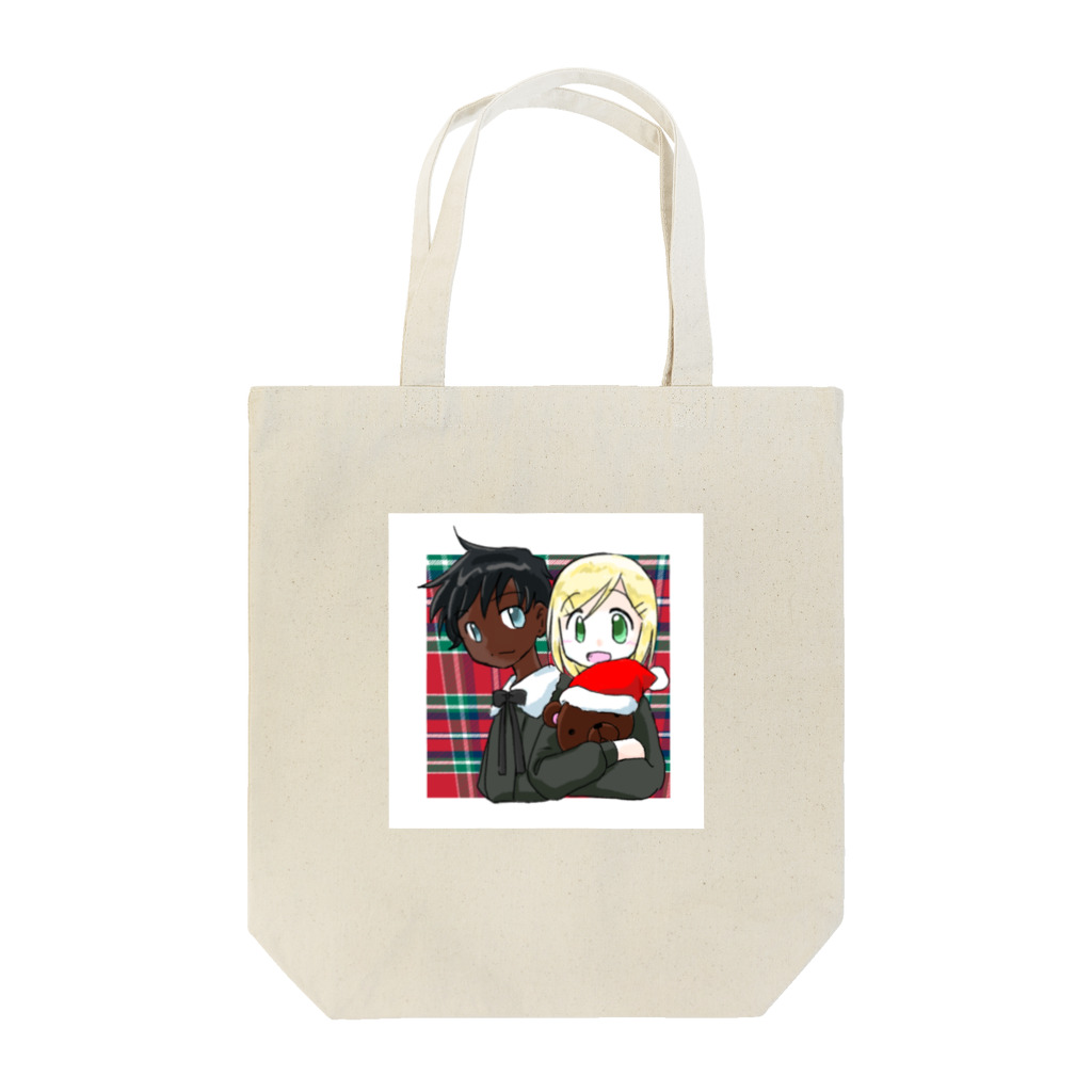 まきむらの黒白クリスマス Tote Bag