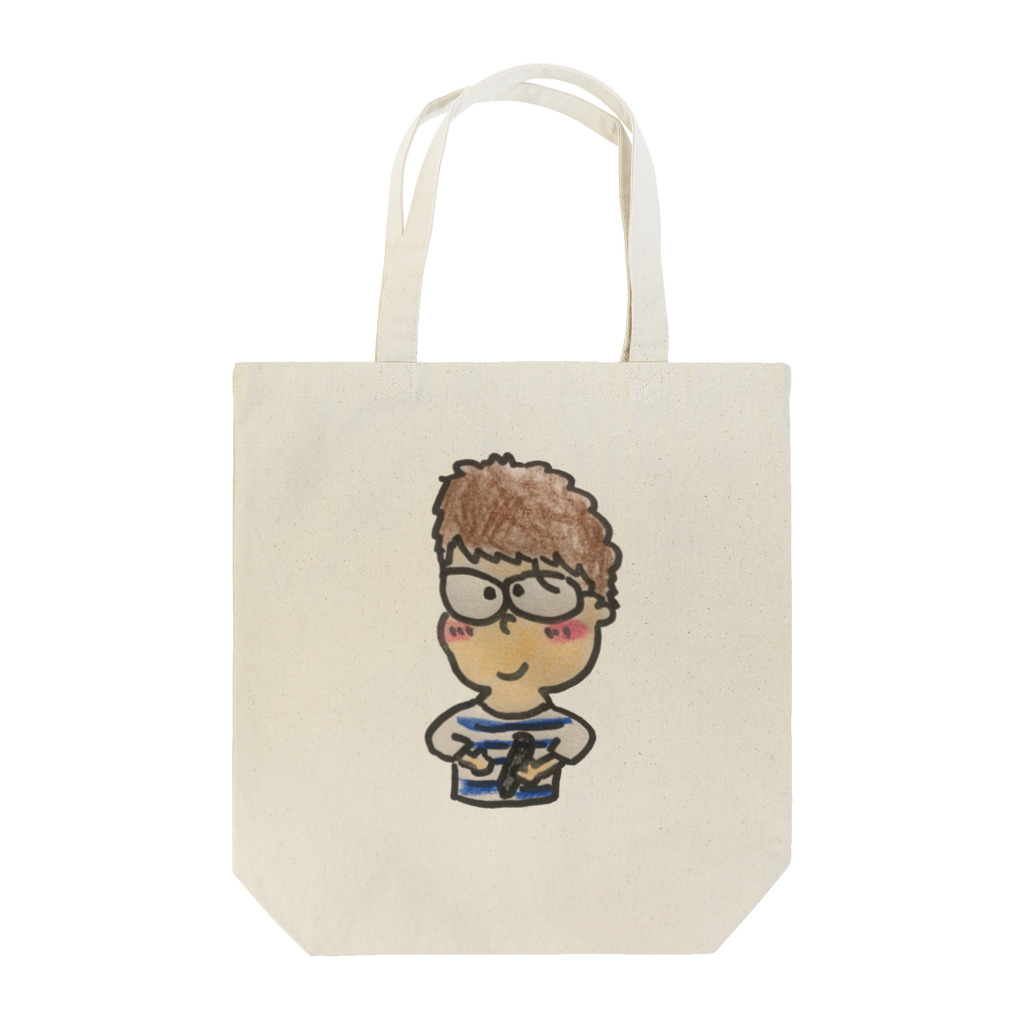 トンボのメガネのおえかきトンボくん Tote Bag