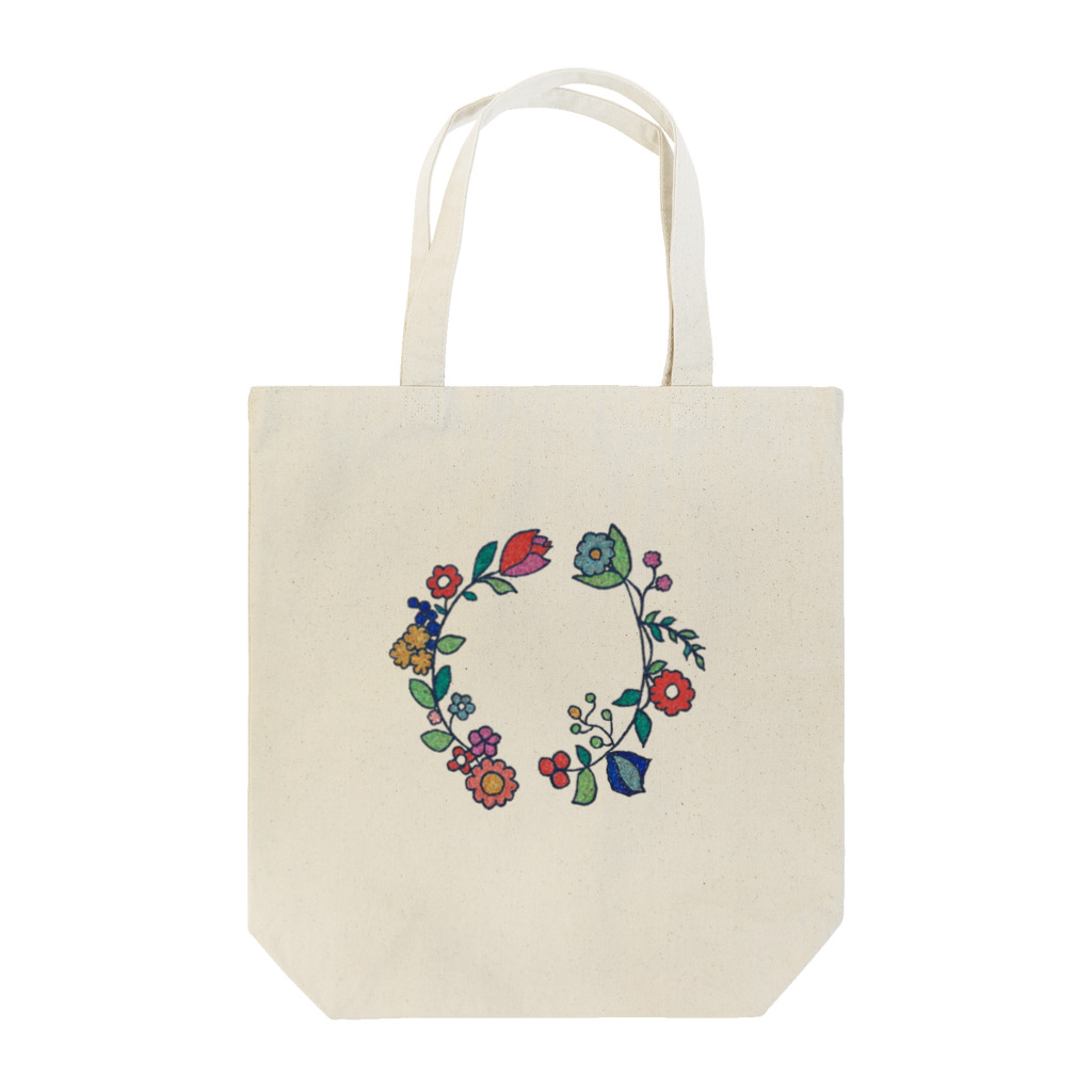 out of pagesのおもいでの花輪 Tote Bag