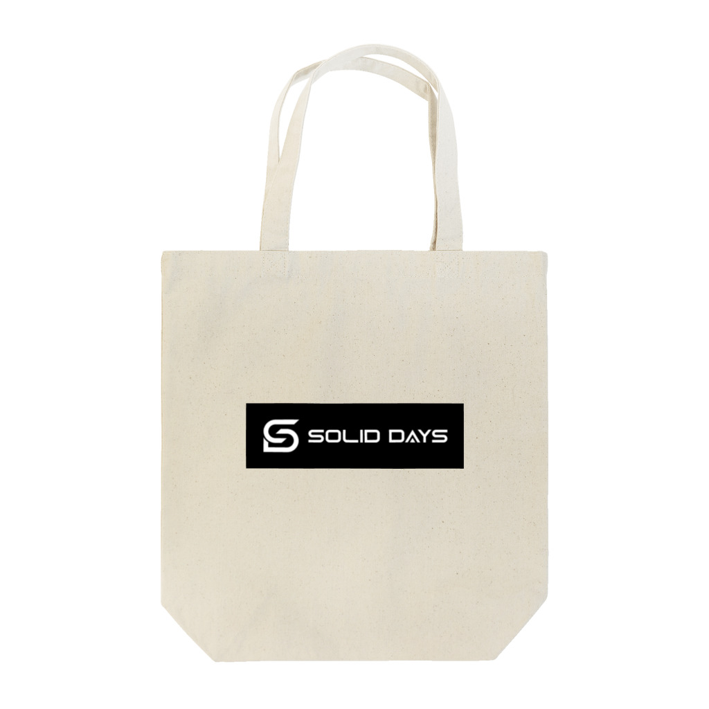 SOLID DAYS グッズショップのSOLID DAYS 2019 ボックスロゴ トートバッグ