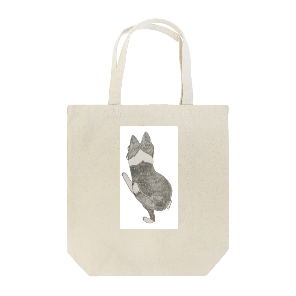 aibouのI♥︎BORDER COLLIE play bow series Tote Bag