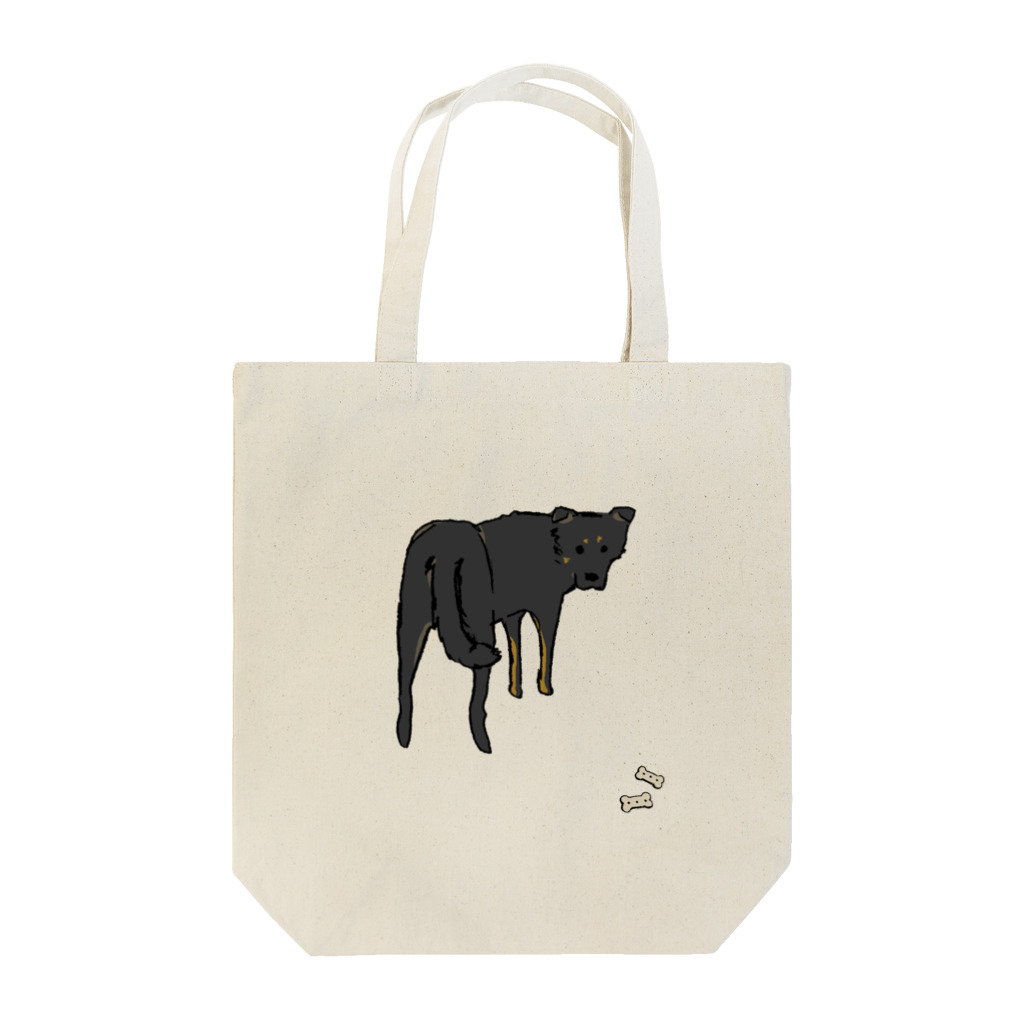 きっかわのラム犬とおやつ(色つきver) Tote Bag