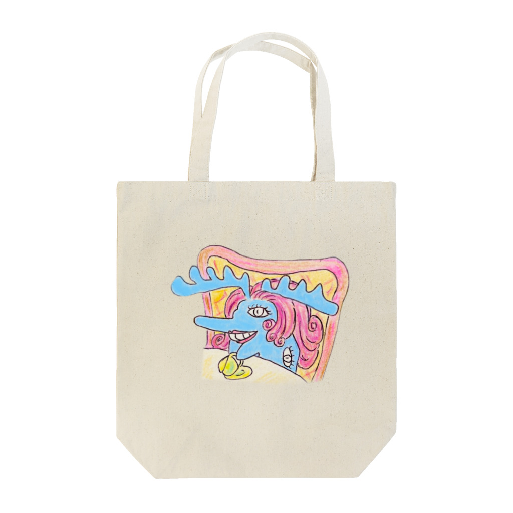 mousseのあなざーすかいの過敏婦人ムース Tote Bag