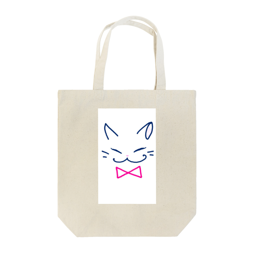 コマネコのネコ（pink） Tote Bag