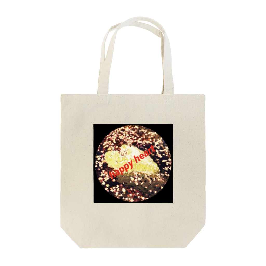 chamysanのhappy heart Tote Bag