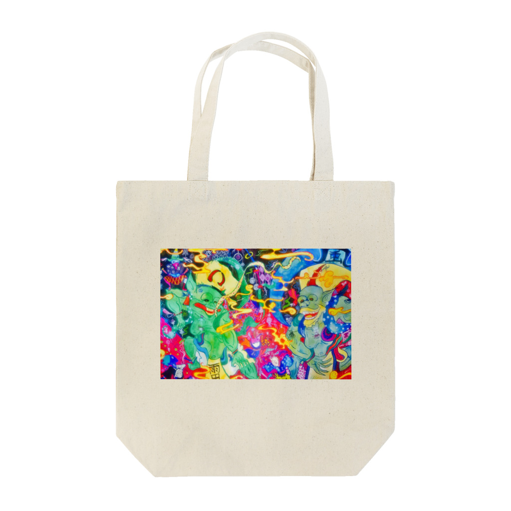 yonshirouの風神雷神 Tote Bag