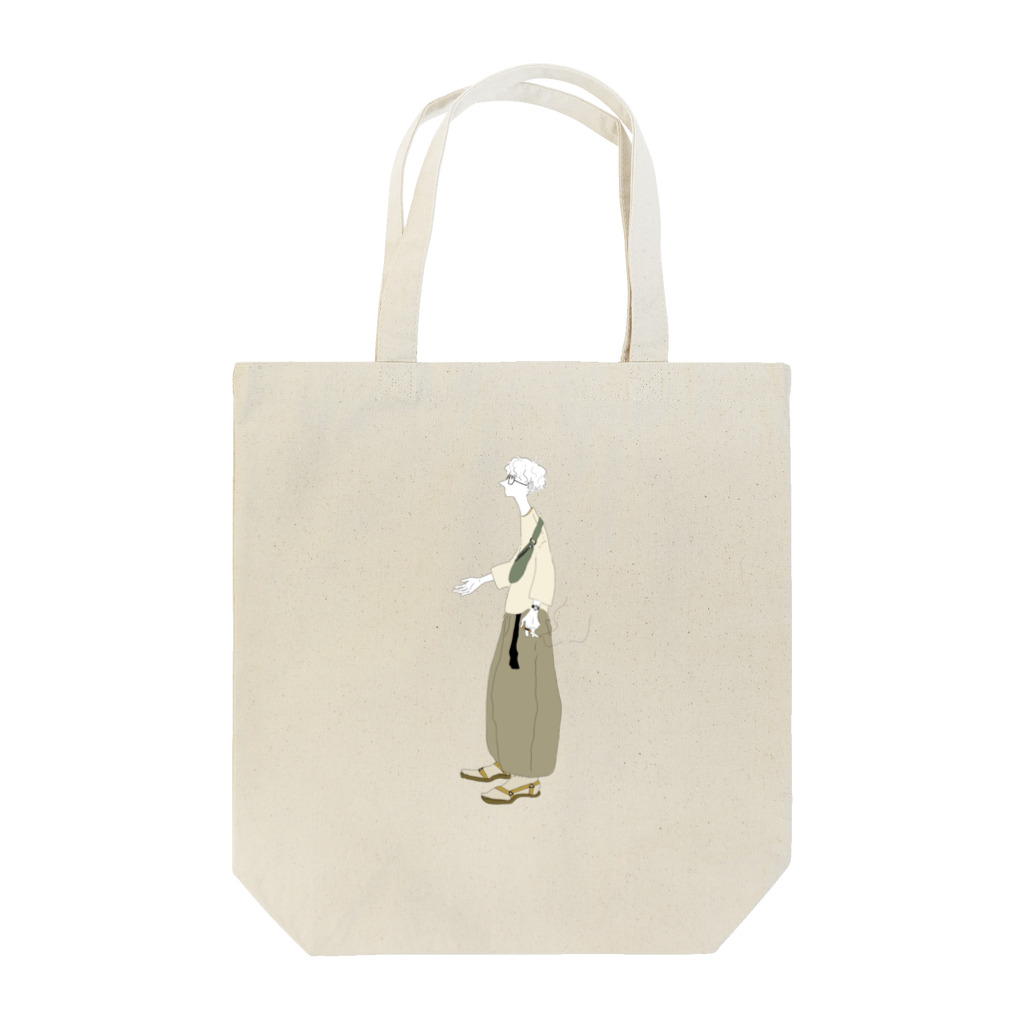 s n mのIt's already raining here. Tote Bag