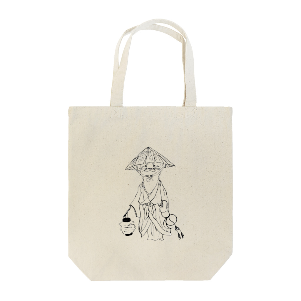 川獺研究所 kawauso_LABの川獺( ｶﾜｳｿ )氏 Tote Bag