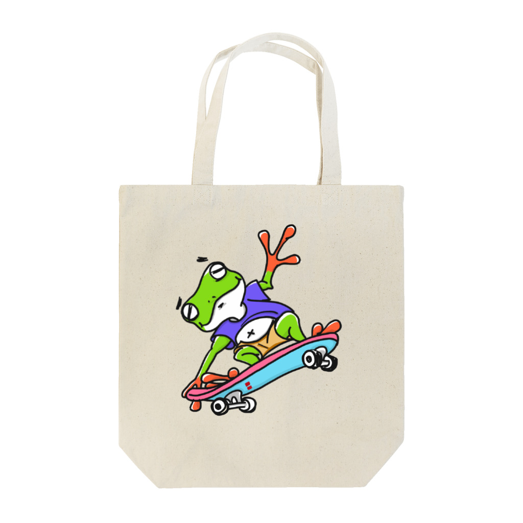 infinity freedomのぽっちゃりかえるライダー Tote Bag